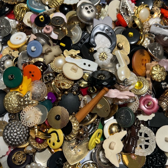 Source Unknown Assorted Button Collection - Multicolor - Picture 9 of 11